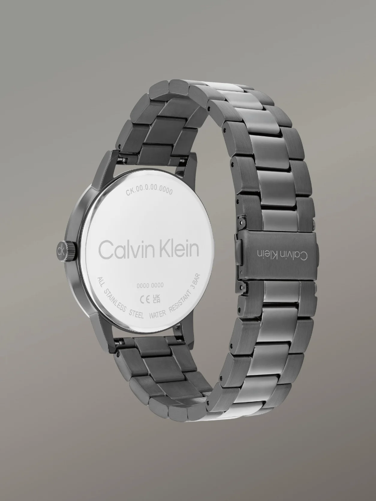 Grey Textured Dial Bracelet Watch