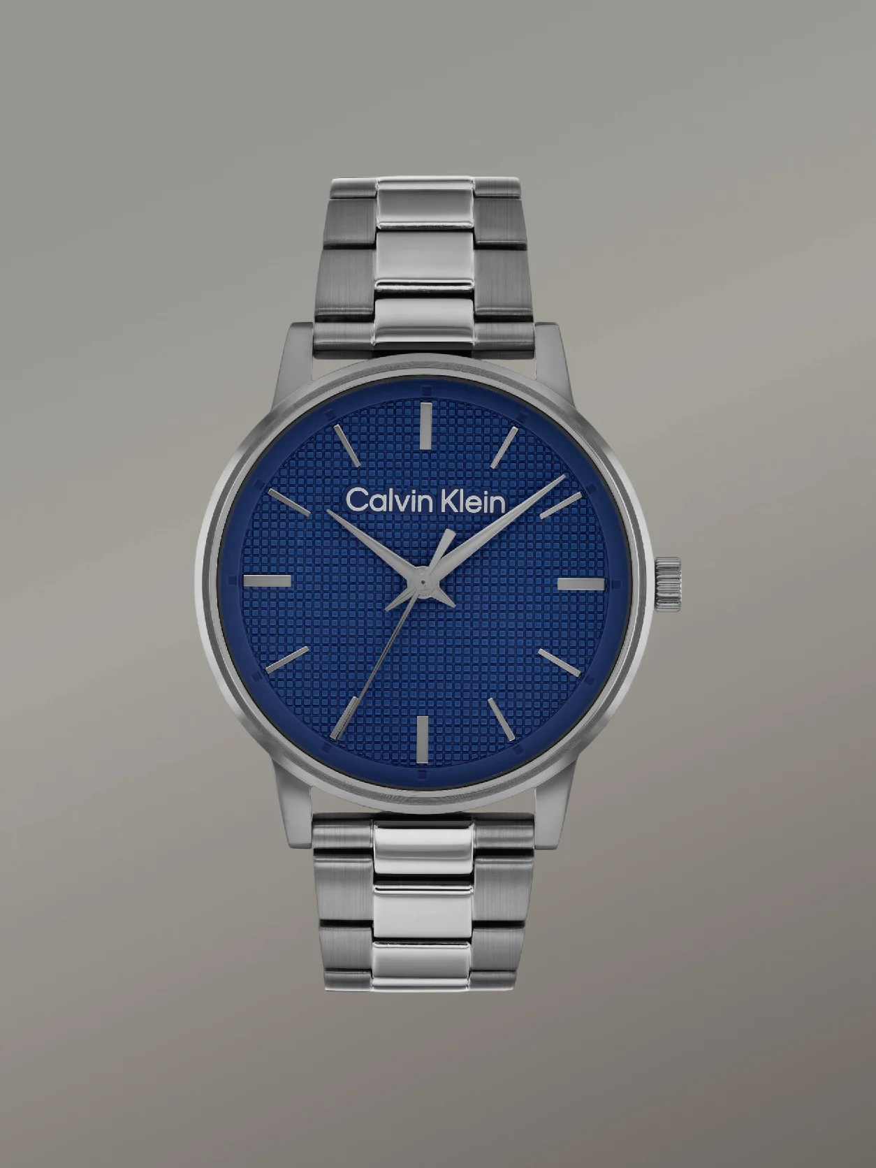 Grey Textured Dial Bracelet Watch