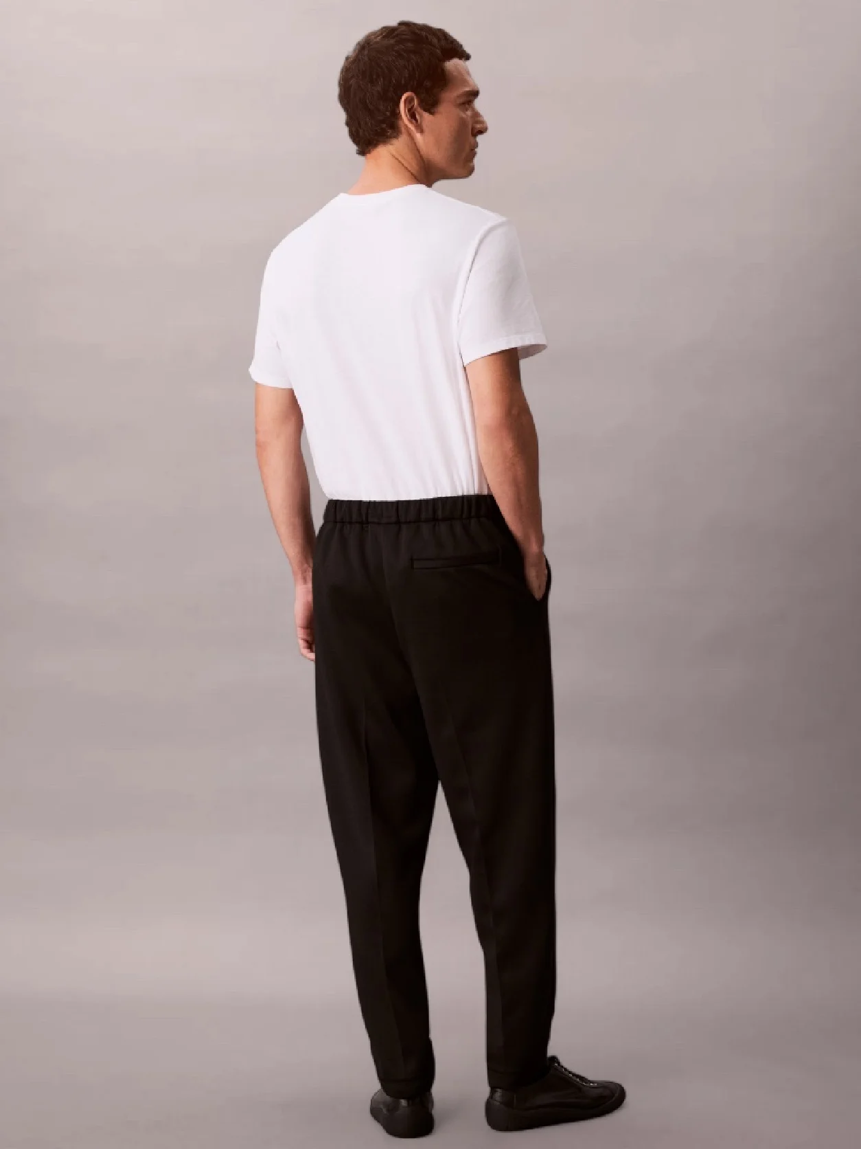 Black Heavy Tricot Sweatpants