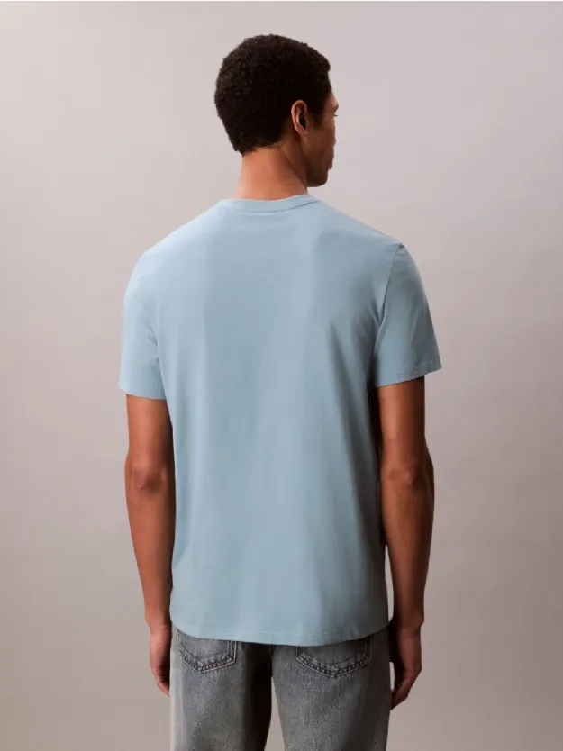 Smoke Blue تيشرت بطبعة رِد بوكس