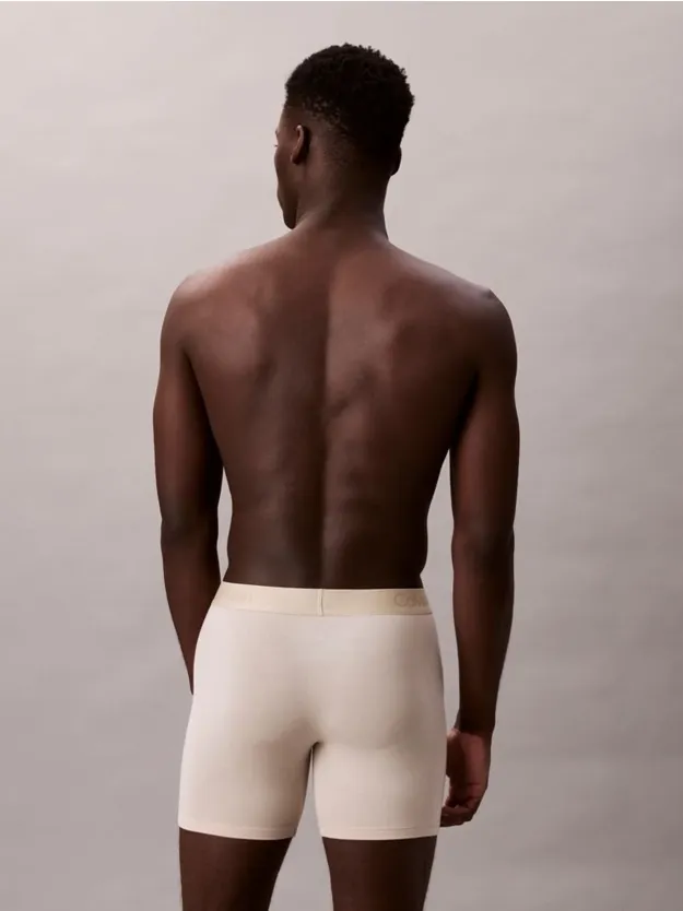 CHARCOAL HEATHER/ALOE ESENCE/TEAL M طقم سراويل داخلية بوكسر من تشكيلة Ultra Soft Modal من 3 قطع