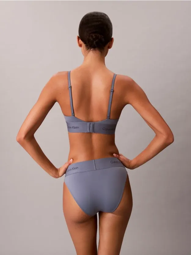 Metro Grey Bikini Briefs - Calvin Klein Graphic