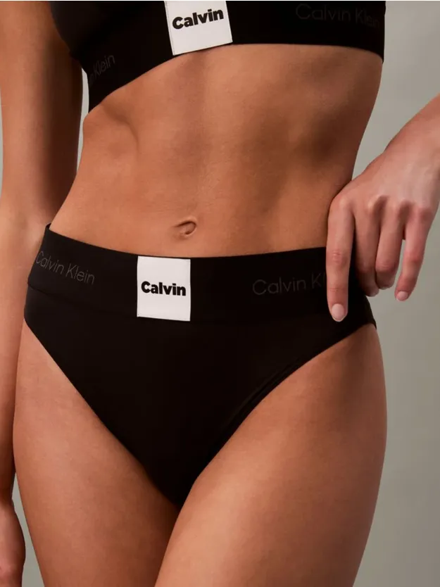 Black Bikini Briefs - Calvin Klein Graphic