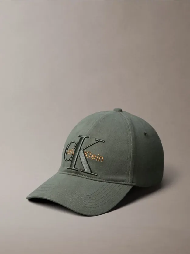 Thyme Layered Monogram Logo Graphic Baseball Cap