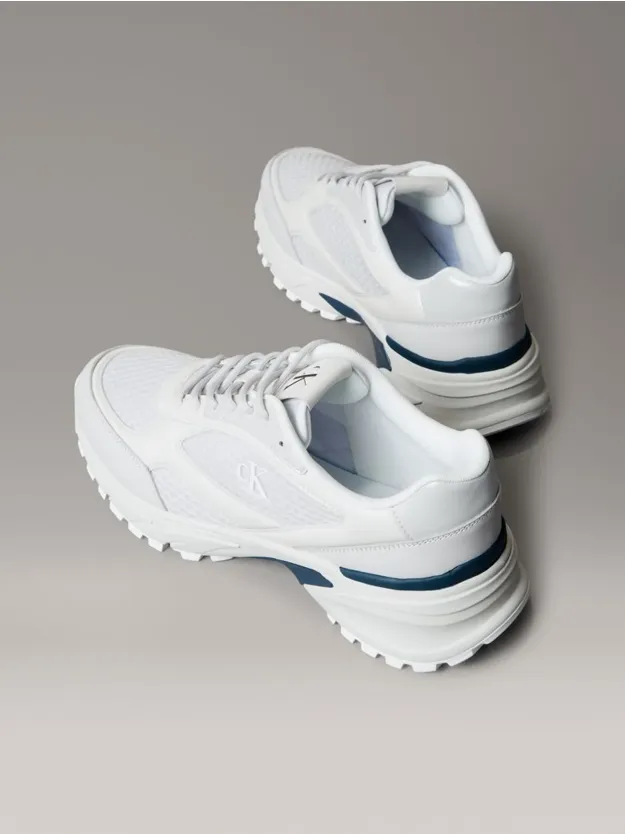 Oyster Mushroom/Vaporous/Silver Hike Runner Trainers