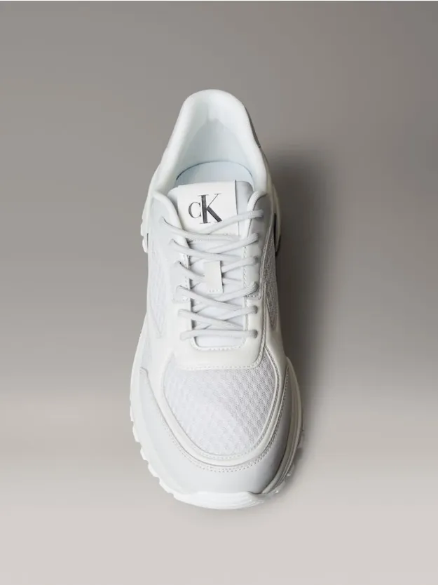 Oyster Mushroom/Vaporous/Silver Hike Runner Trainers