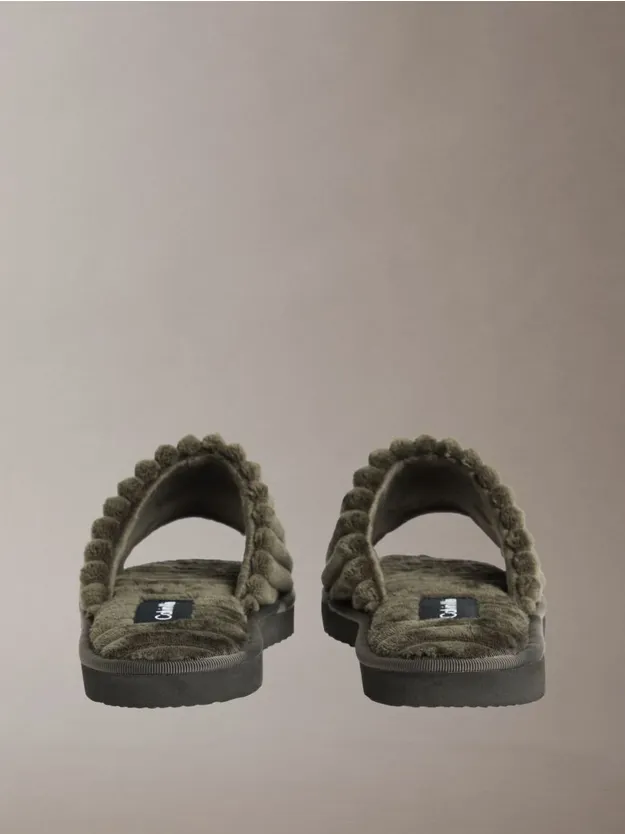 Beluga Soft Padded Corduroy Slippers
