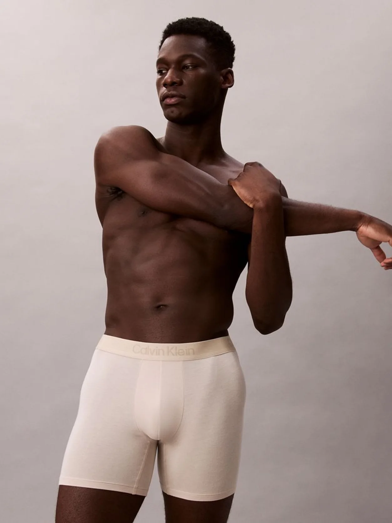 CHARCOAL HEATHER/ALOE ESENCE/TEAL M طقم سراويل داخلية بوكسر من تشكيلة Ultra Soft Modal من 3 قطع