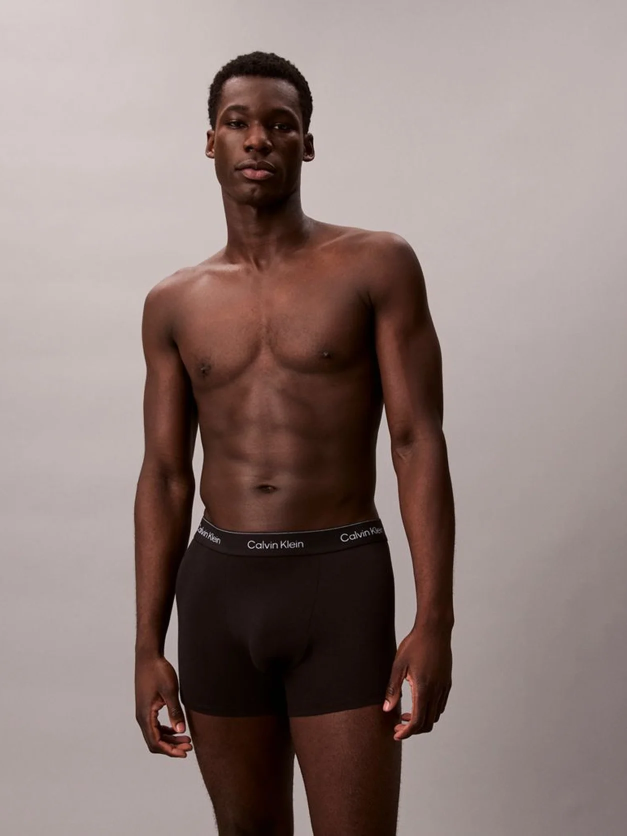 Black w/ Chalk Logo/Black w/ Currie 3 Pack Relaxed Dart Trunks - Icon Cotton Stretch