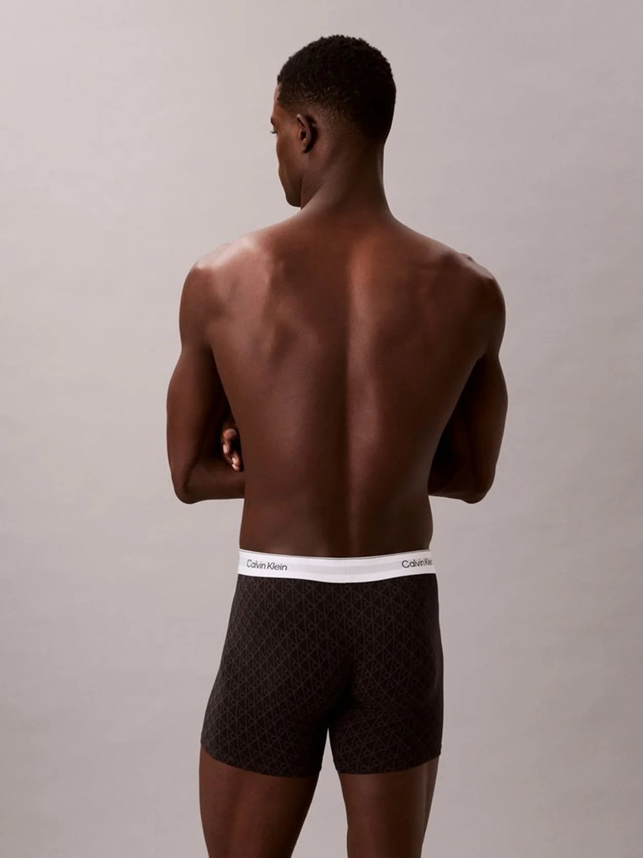 Sleet/Seamless Emblem_Black/Ashford 3 Pack Boxer Briefs - Icon Cotton Stretch