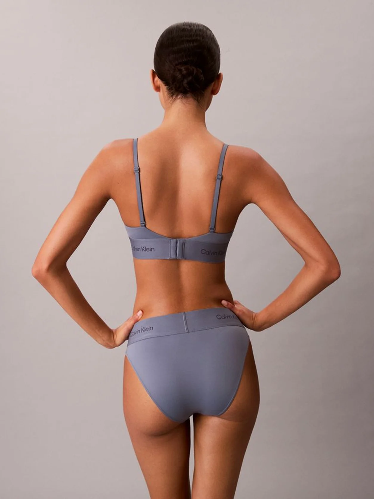 Metro Grey Bikini Briefs - Calvin Klein Graphic