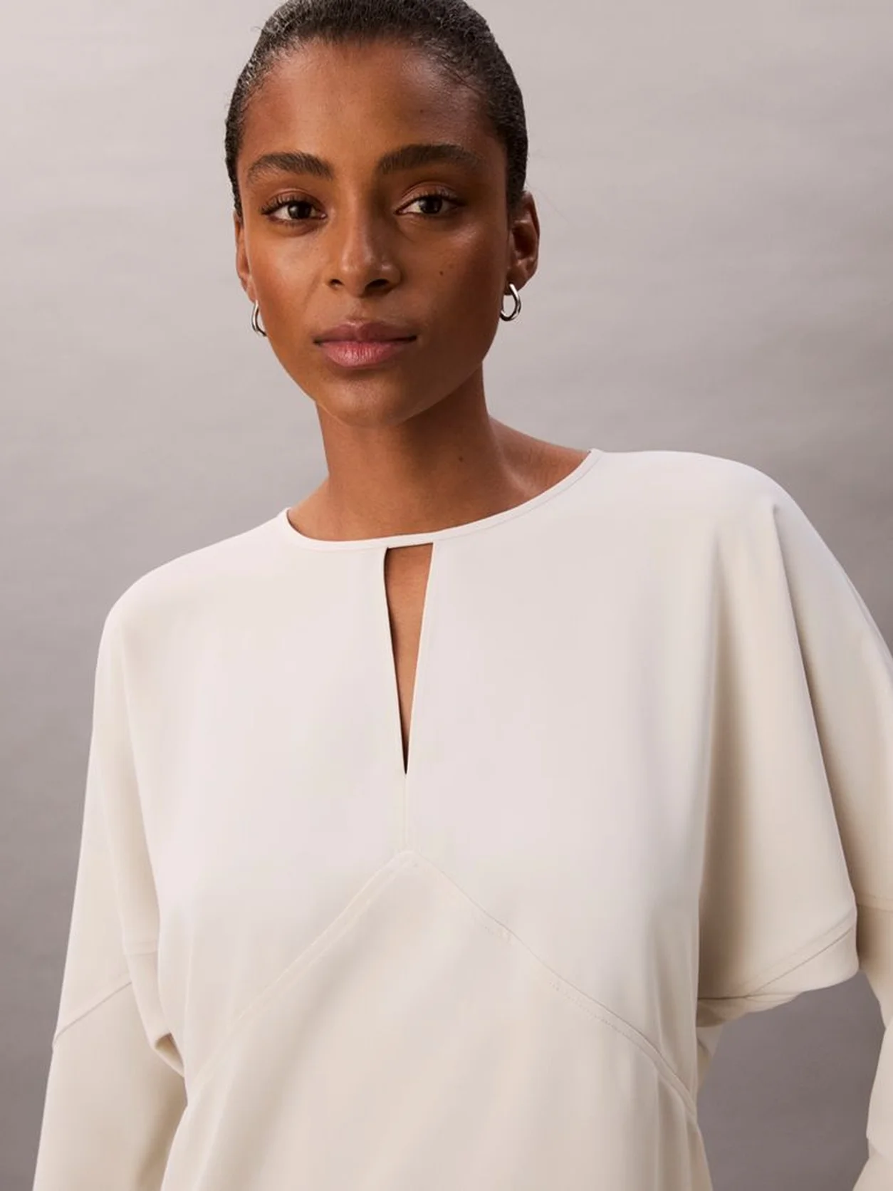 Chalk قطعة علوية من الكريب بتصميم من عدة أجزاء