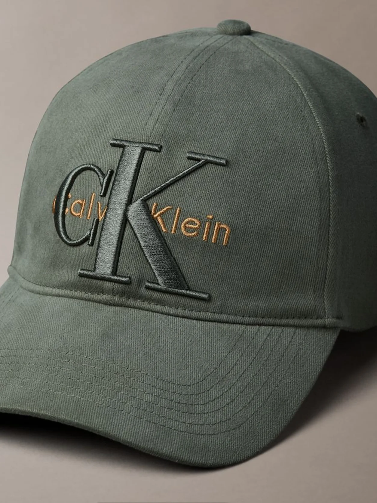 Thyme Layered Monogram Logo Graphic Baseball Cap