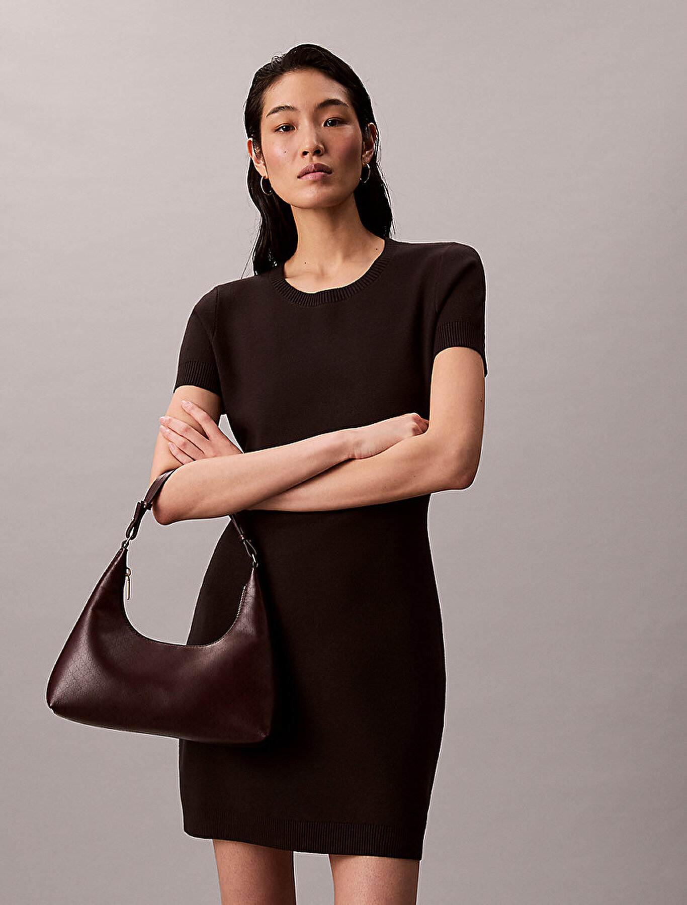 FUDGE AOP Allover Monogram Logo Shoulder Bag