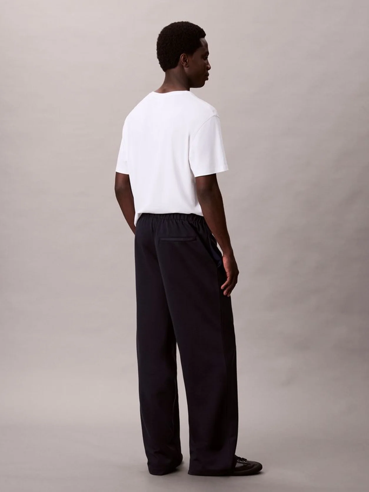 Dark Sapphire بنطال رياضي خفيف من مزيج الصوف