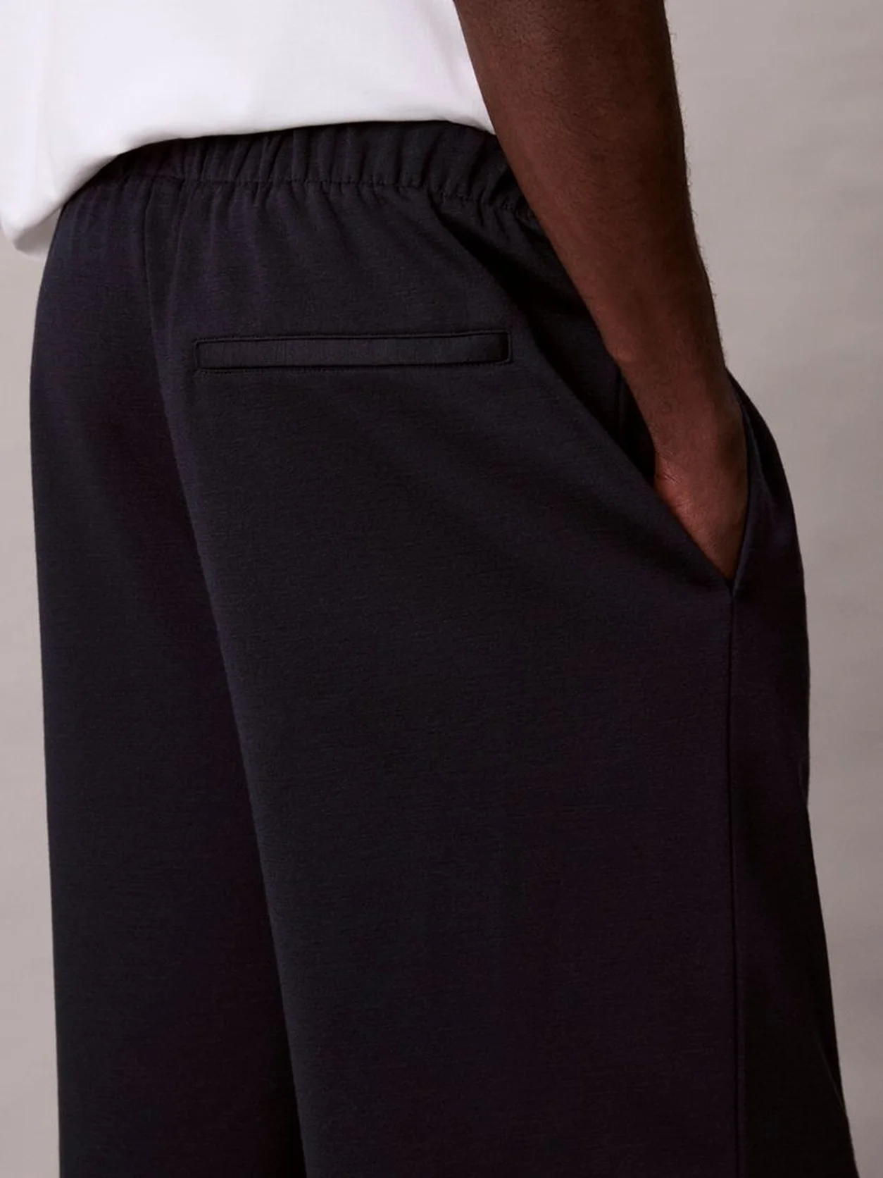 Dark Sapphire بنطال رياضي خفيف من مزيج الصوف