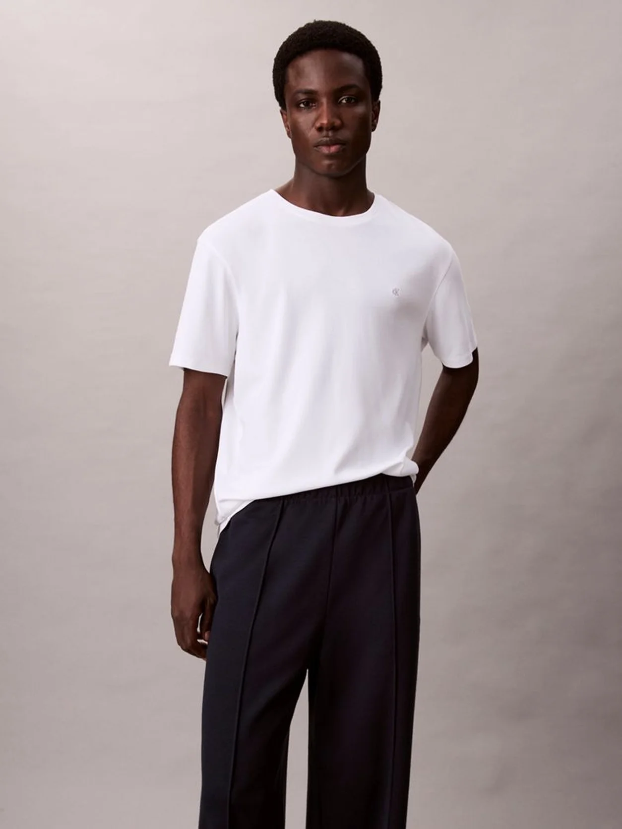 Dark Sapphire بنطال رياضي خفيف من مزيج الصوف