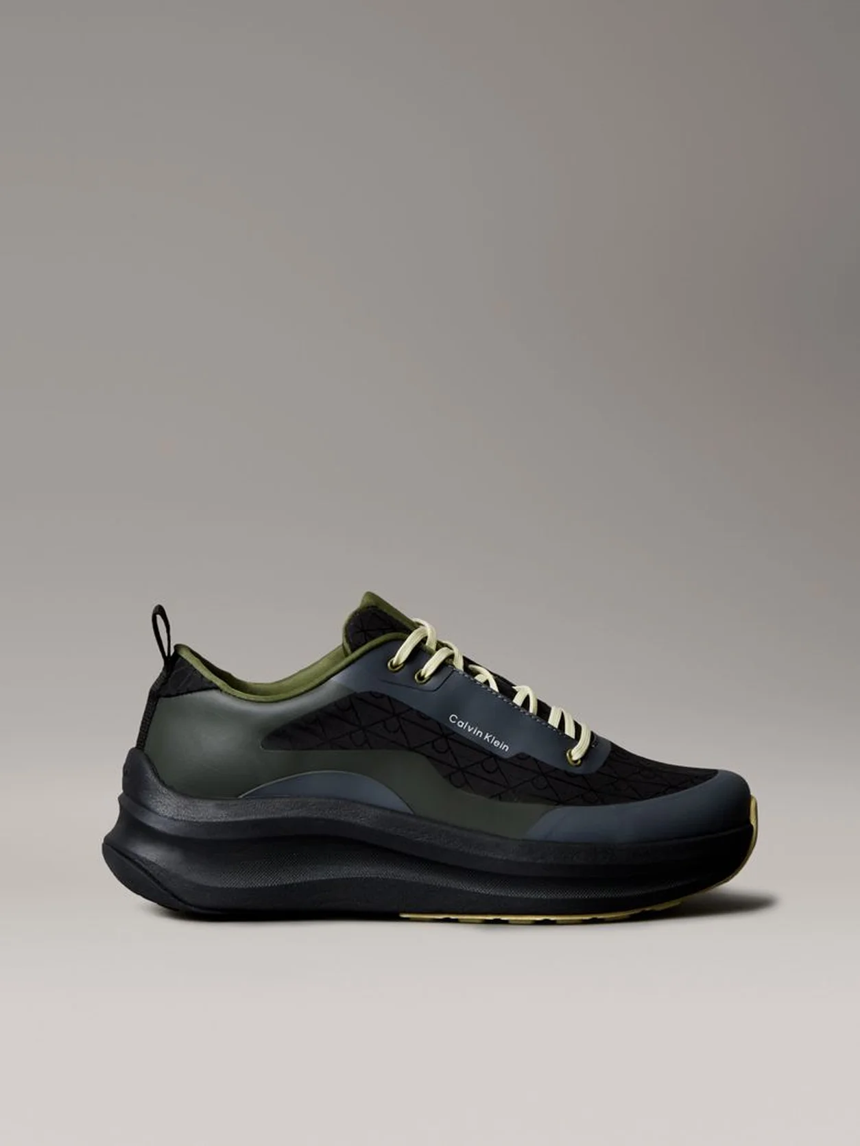 Black/Medieval Forest/Coal/Lime Breathable Mesh Ultralight Trainers