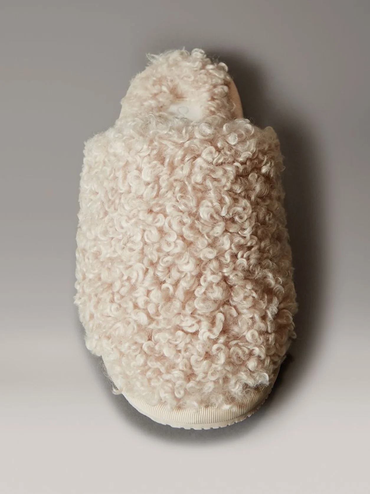 Marshmallow Faux Shearling Sherpa Slippers